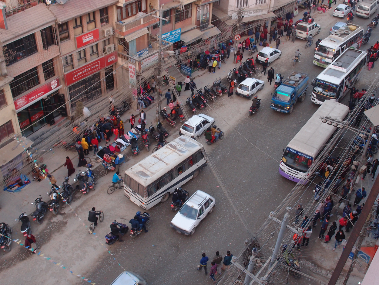 2018-01-20 17 Uhr - Namo Buddha Rooftop (Foto) 